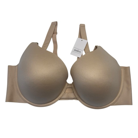 Auden Luxury Collection NEW Light‎ Lift Plunge Nude Bra Size 40D #83 - Picture 1 of 6